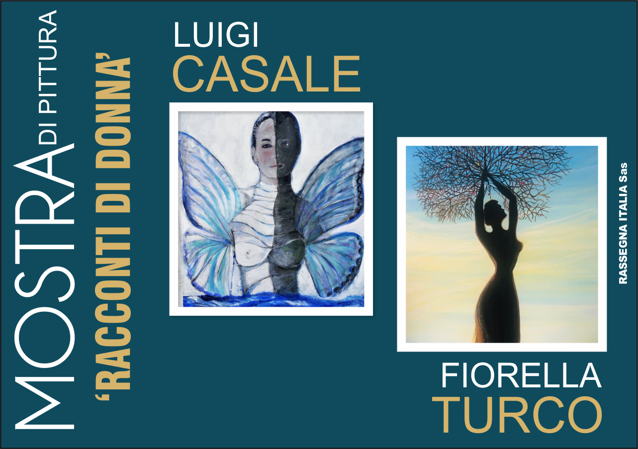 Locandina Mostra Casale Luigi e Turco Fiorella