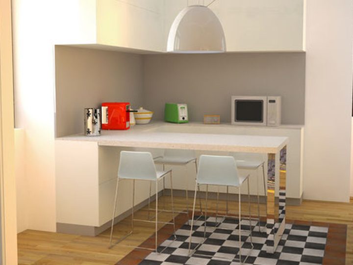 Fotorender di interno abitativo